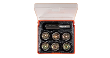 Набор для ремонта масляных пробок М18х1,5 кейс 19 предметов AFFIX AF10347018C