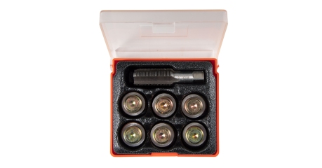 Набор для ремонта масляных пробок М18х1,5 кейс 19 предметов AFFIX AF10347018C