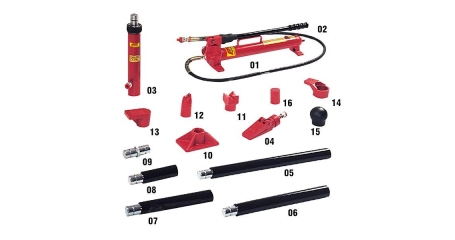 Набор для рихтовочных работ SIVER Z-HB210