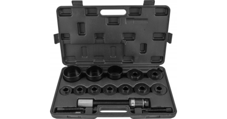 Набор для снятия и установки ступицы и подшипников Thorvik AFWBK, 15 предметов