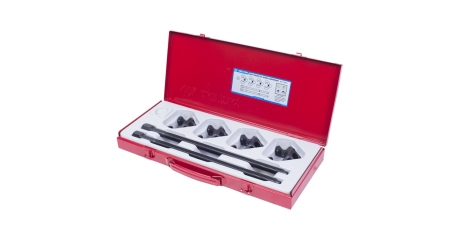 Набор для стяжки пружин амортизатора, 85-370 мм, кованые крюки, 6 предметов KING TONY 9BF11