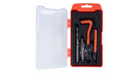 Набор для восстановления резьбы AFFIX AF35207100C, М7х1,0, 25 предметов, кейс