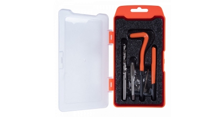 Набор для восстановления резьбы AFFIX AF35207100C, М7х1,0, 25 предметов, кейс