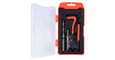 Набор для восстановления резьбы AFFIX AF35208100C, М8х1,0, 25 предметов, кейс