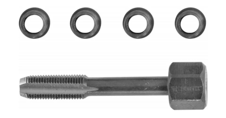 Набор для восстановления резьбы свечного отверстия М8х1.0 5 предметов Thorvik GPTRK81