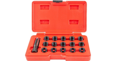 Набор для восстановления резьбы свечного отверстия М14х1.25 Thorvik SRTRK14125