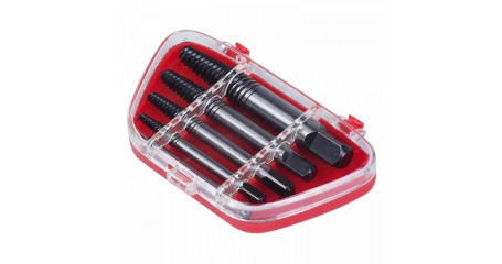 Набор экстракторов, 4, 5, 6, 8, 10 мм, 5 предметов МАСТАК 109-10004