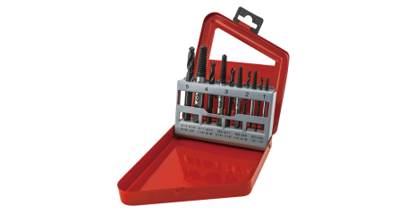 Набор экстракторов и сверл KING TONY 11310SQ, 10 предметов