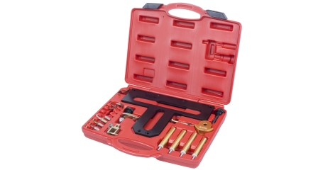 Набор фиксаторов распредвала / коленвала, BMW, кейс, 17 предметов МАСТАК 103-21204C