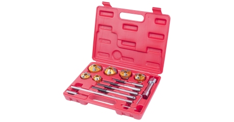 Набор фрез для правки седел клапанов, 28-65 мм, кейс, 14 предметов МАСТАК 103-13014C