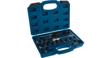 Набор фрез для ремонта седел форсунок дизельного двигателя 17 предметов Spin 05.090.70