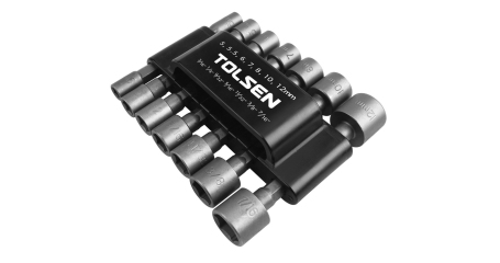 Набор головок для шуруповерта шестигранных 1/4