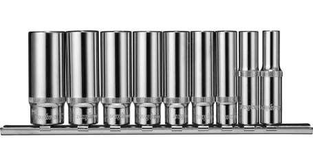 Набор головок торцевых глубоких 1/2