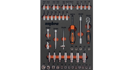 Набор головок торцевых Ombra OMT50STE, 1/4