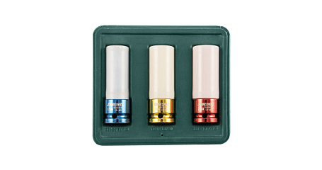 Набор головок торцевых ударных глубоких JONNESWAY (1/2