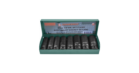 Набор головок торцевых ударных глубоких JONNESWAY (3/8