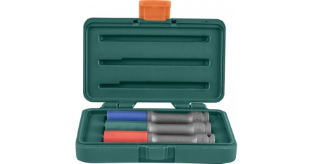 Набор головок торцевых ударных тонкостенных для колесных дисков 17,19,21 мм JONNESWAY S18AD4103S