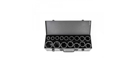 Набор головок ударных глубоких ROSSVIK ST238 (3/4