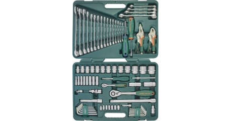 Универсальный набор инструментов JONESSWAY S04H52478S (78 пр.)