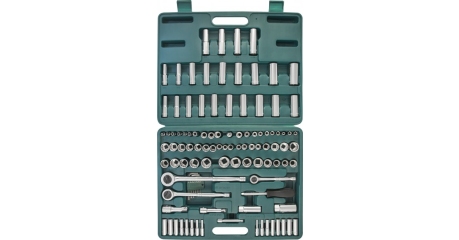 Набор инструмента универсальный JONNESWAY S05H48107S (1/4", 3/8", 1/2") 107 предметов