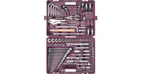 Набор инструмента универсальный Thorvik TS142 (1/4, 3/8