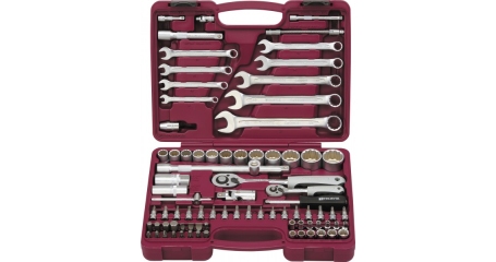 Набор инструмента универсальный Thorvik UTS0082/12 с головками торцевыми 12-гранными