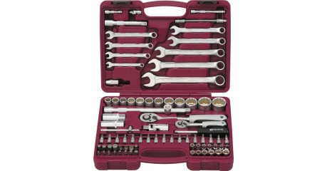 Набор инструмента универсальный Thorvik UTS0082/12 с головками торцевыми 12-гранными