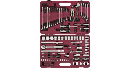 Набор инструмента универсальный 1/4", 1/2"DR, 101 предмет Thorvik UTS0101