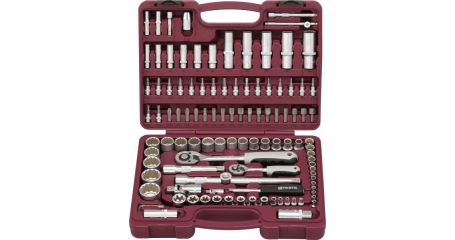 Набор инструмента универсальный Thorvik UTS0108/12 с головками торцевыми 12-гранными