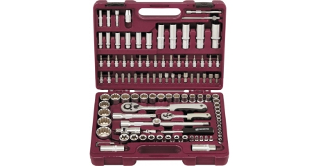 Набор инструмента универсальный Thorvik UTS0108MP с головками торцевыми MultiProf