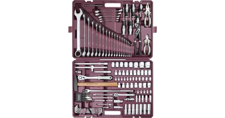 Набор инструмента универсальный Thorvik TS127 (1/4, 1/2