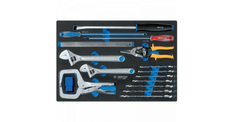 Набор инструментов арматурщика, ложемент, 24 предмета KING TONY 9-91124MRV