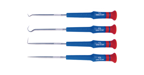 Набор KING TONY 30914AY для демонтажа сальников и колец, 4 предмета