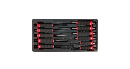 Набор KING TONY 9-1011GP выколоток, бородков и кернеров, ложемент, 11 предметов