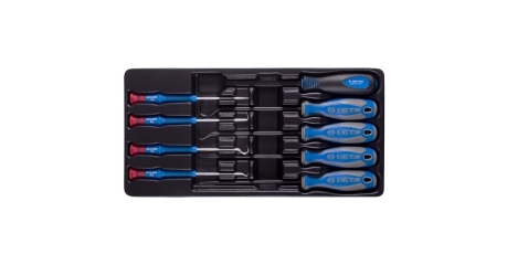 Набор KING TONY 9-30909AY для демонтажа сальников и колец, ложемент, 11 предметов