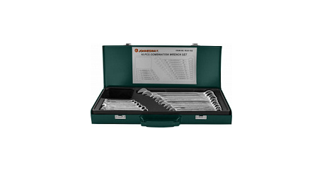 Набор ключей гаечных комбинированных в кейсе JONNESWAY W26116S (6-24 мм, 16 предметов)