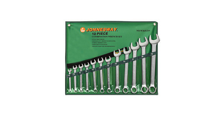 Набор ключей гаечных комбинированных в сумке JONNESWAY W26112SA (10-32 мм, 12 предметов)