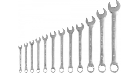 Набор ключей гаечных комбинированных W3S12TB-T, серии ARC в сумке (6-14,17,19,22 мм)