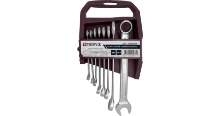 Набор ключей комбинированных Thorvik CWS0008 (8 предметов)