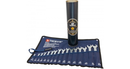 Набор ключей комбинированных в сумке Thorvik CWS0016T (6-19, 22, 24 мм)