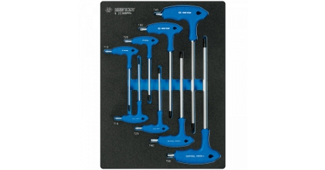 Набор ключей TORX L-тип, ложемент, 8 предметов KING TONY 9-22308PRV