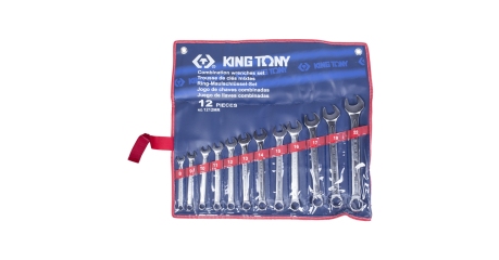 Набор комбинированных ключей, 8-22 мм, 12 предметов KING TONY 1212MR
