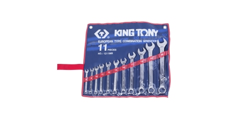 Набор комбинированных ключей, 8-24 мм, 11 предметов KING TONY 1211MR