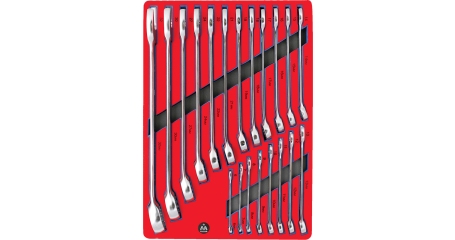 Набор комбинированных ключей, ложемент, 20 предметов МАСТАК 5-21120