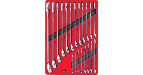 Набор комбинированных ключей, ложемент, 20 предметов МАСТАК 5-21120