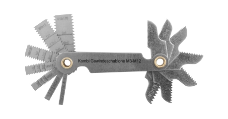 Набор комбинированных резьбовых шаблонов Thorvik PG14SC, 14 предметов