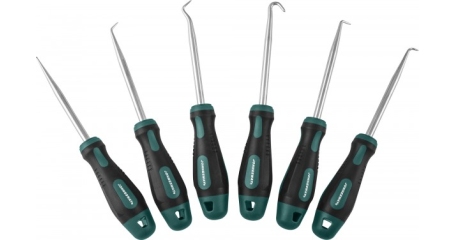 Набор крючков для демонтажа уплотнительных колец JONNESWAY AI030027, 6 предметов