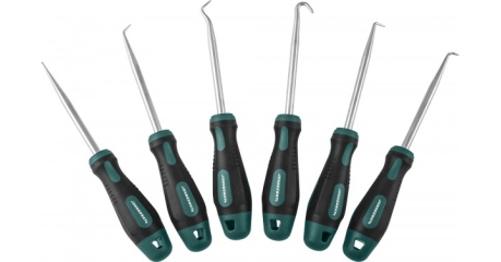 Набор крючков для демонтажа уплотнительных колец JONNESWAY AI030027, 6 предметов