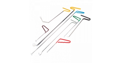 Набор крючков PDR для удаления вмятин, кейс МАСТАК 118-50008C, 8 предметов