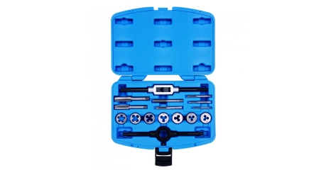 Набор метчиков и плашек SK5 M3-M12, кейс, 16 предметов KING TONY 12916MQ1